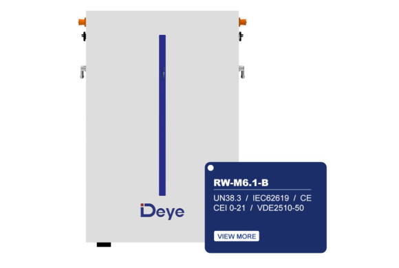 Акумуляторна батарея Deye RW-M6.1-B 51.2V 120AH