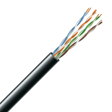 Кабель вита пара ЗЗКМ (UTP мідь наружний) Cat. 5e U/UTP PE 4х2х24 AWG, (74269) бухта 305м. Кабель вита пара ЗЗКМ (UTP мідь наружний) Cat. 5e U/UTP PE 4х2х24 AWG, (74269) бухта 305м.