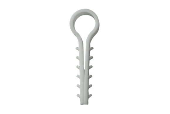 ялинка кругла d 12 біла (100 шт) Дюбель Ziplex