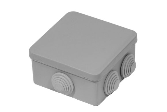 Коробка розподільна зовнішня квадратна (85х85х40) IP54, UEA