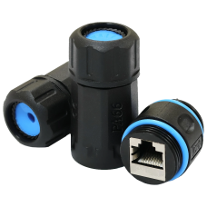 Водонепроникний з'єднувач IP68 RJ45-RJ45 STP кат.6 Водонепроникний з'єднувач IP68 RJ45-RJ45 STP кат.6