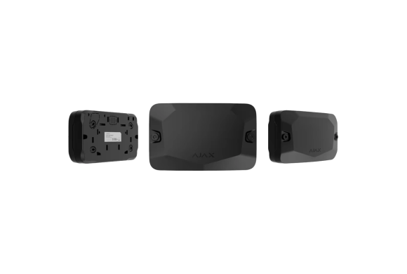 Ajax Case Black (106×168×56 мм) — монтажний корпус для обладнання Ajax
