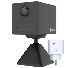 Комплект камера та розетка Ezviz CS-CB2 (1080P,BK)+CS-T30-10B-EU Комплект камера та розетка Ezviz CS-CB2 (1080P,BK)+CS-T30-10B-EU