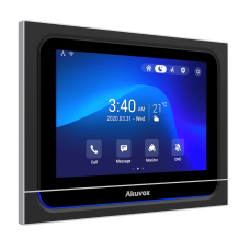 X933W Black - 7" SIP домофон на Android з Wi-Fi та Bluetooth, Чорний X933W Black - 7" SIP домофон на Android з Wi-Fi та Bluetooth, Чорний