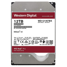 Накопичувач HDD SATA 12.0TB WD Red Pro NAS 7200rpm 256MB (WD121KFBX) Накопичувач HDD SATA 12.0TB WD Red Pro NAS 7200rpm 256MB (WD121KFBX)