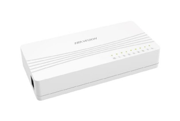 Мережевий комутатор Hikvision DS-3E0108D-E – 8 портів, Fast Ethernet