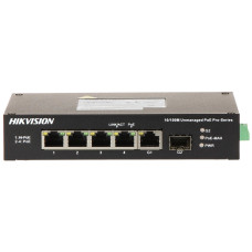 Комутатор Hikvision DS-3T0306HP-E/HS