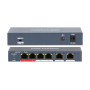 Некерований PoE-комутатор Hikvision DS-3E0106P-E/M на 6 портів