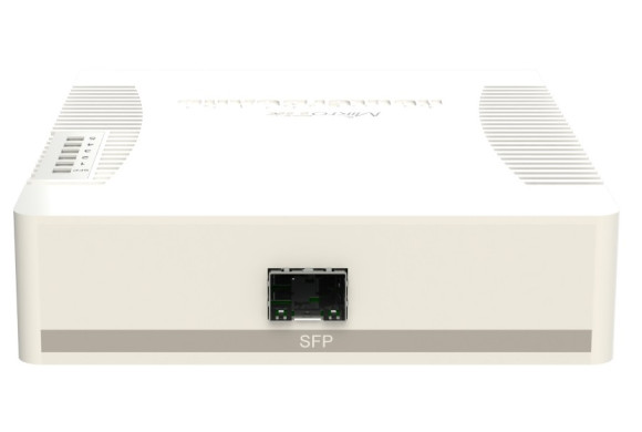 MikroTik CSS106-1G-4P-1S — Некерований комутатор з PoE і SFP | DLM-project