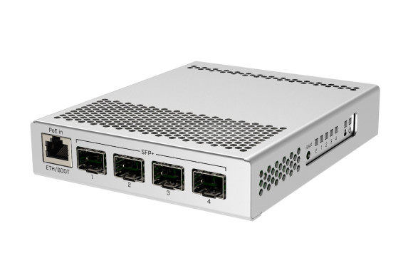 MikroTik CRS305-1G-4S+IN – 10G SFP+ комутатор