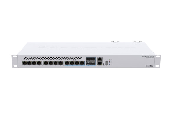 MikroTik CRS312-4C+8XG-RM — Керований комутатор 10G Combo | DLM-project