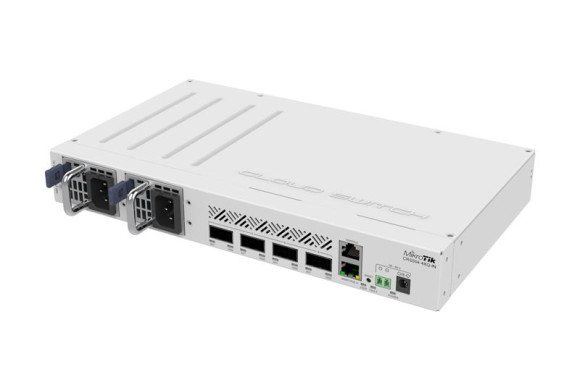 MikroTik CRS504-4XQ-IN — Керований комутатор 40G QSFP+ | DLM-project