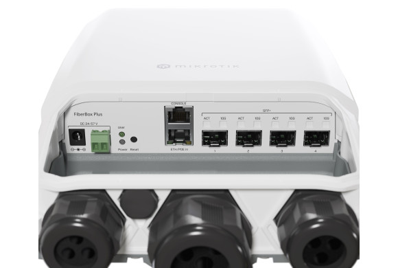 MikroTik CRS305-1G-4S+OUT — Керований зовнішній комутатор 10G SFP+ | DLM-project