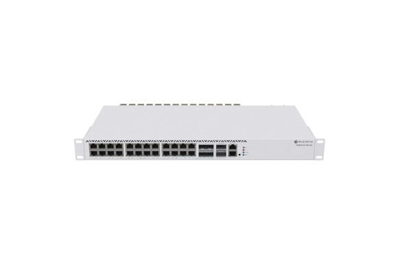 MikroTik CRS326-4C+20G+2Q+RM — Керований комутатор 10G Combo і 40G QSFP+ | DLM-project