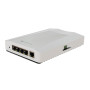 MikroTik CRS304‑4XG‑IN – компактний 10 G switch з 4 × 10G + 1 × Gigabit портом