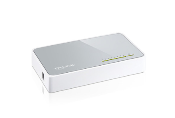TP-Link TL-SF1008D — 8-портовий некерований Fast Ethernet комутатор | DLM-project