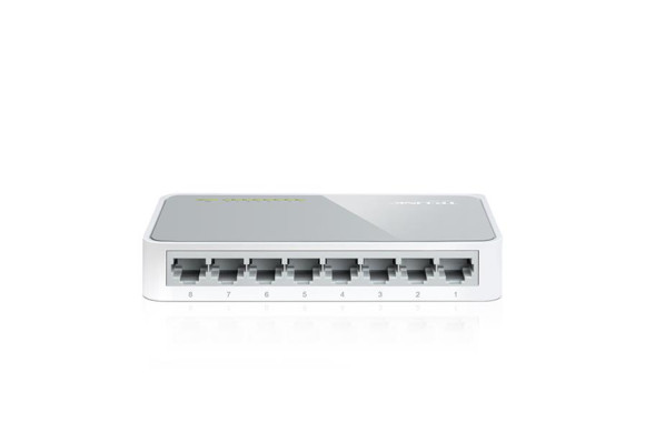 TP-Link TL-SF1008D — 8-портовий некерований Fast Ethernet комутатор | DLM-project