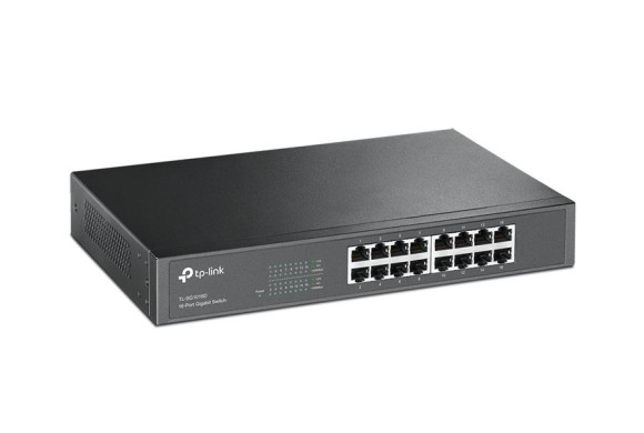 TP-Link TL-SG1016D — 16-портовий гігабітний Ethernet-комутатор | DLM-project