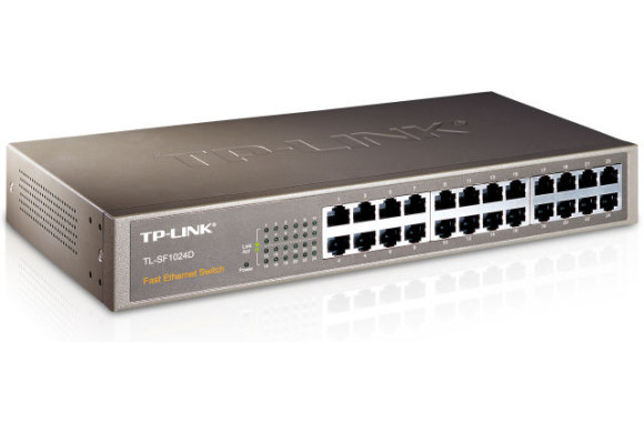 TP-Link TL-SF1024D — 24-портовий Fast Ethernet комутатор | DLM-project
