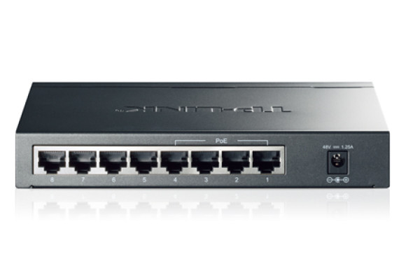 TP-Link TL-SG1008P — 8-портовий гігабітний PoE-комутатор | DLM-project