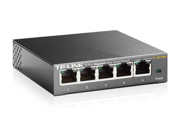 TP-Link TL-SG105E — 5-портовий Smart гігабітний комутатор | DLM-project