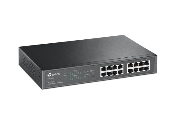 TP-Link TL-SG1016PE — 16-портовий PoE+ Smart гігабітний комутатор | DLM-project