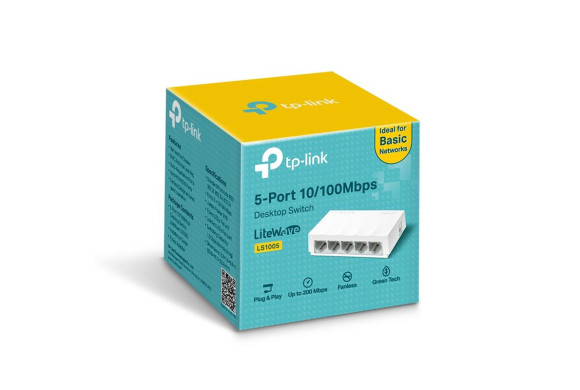 TP-Link LS1005 – 5-портовий некерований комутатор від DLM project