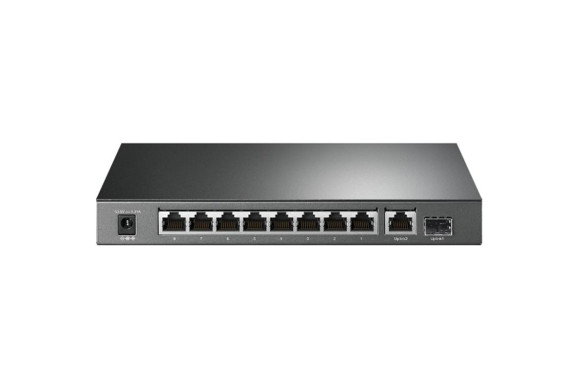 TP-Link TL-SG1210P — 8-портовий PoE+ гігабітний комутатор з 2 uplink | DLM-project