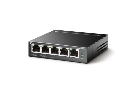TP-Link TL-SF1005LP – 5-портовий PoE комутатор Fast Ethernet від DLM project