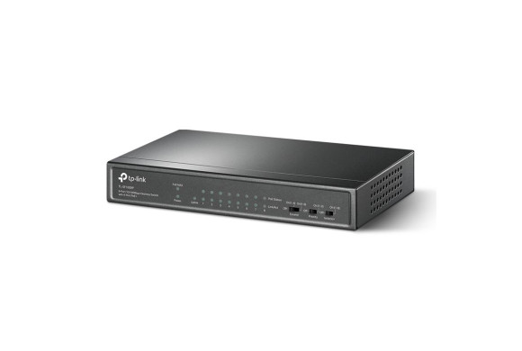 TP-Link TL-SF1009P — 9-портовий PoE комутатор Fast Ethernet | DLM-project