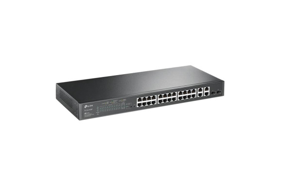 TP-Link TL-SL2428P — 24-портовий Fast Ethernet PoE комутатор | DLM-project