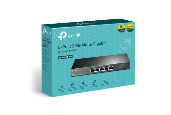 TP-Link TL-SG105-M2 — 5-портовий Multi-Gig комутатор 2.5 Гбіт/с | DLM-project