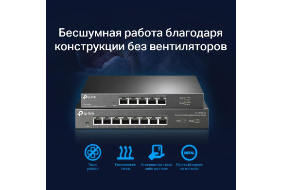 TP-Link TL-SG105-M2 — 5-портовий Multi-Gig комутатор 2.5 Гбіт/с | DLM-project