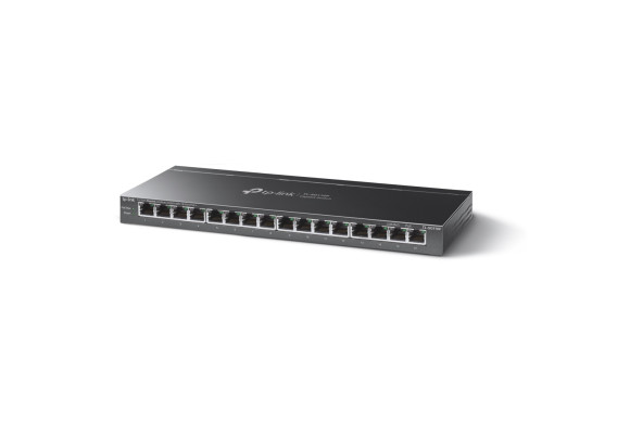 TP-Link TL-SG116P — 16-портовий PoE+ гігабітний комутатор | DLM-project