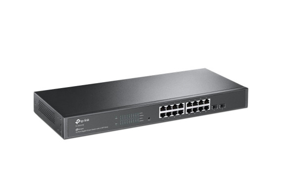 TP-Link TL-SG2218P — 16-портовий Smart PoE+ гігабітний комутатор з 2 SFP | DLM-project