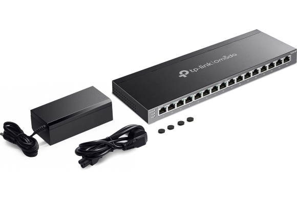TP-Link TL-SG2016P — 16-портовий PoE+ гігабітний комутатор | DLM-project