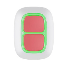 Тривожна кнопка Ajax DoubleButton white EU